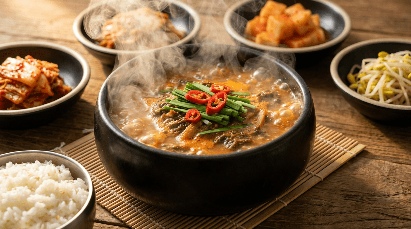 광교 칼칼한 얼큰추어탕 한 그릇