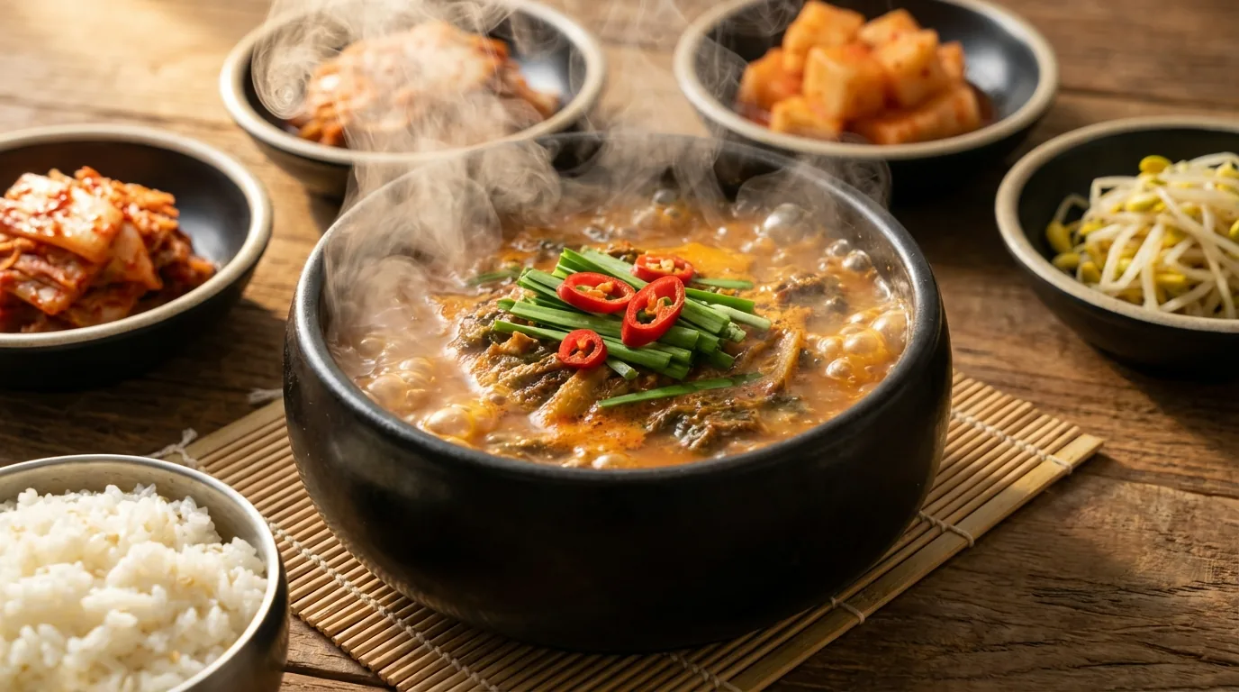 광교 칼칼한 얼큰추어탕 한 그릇