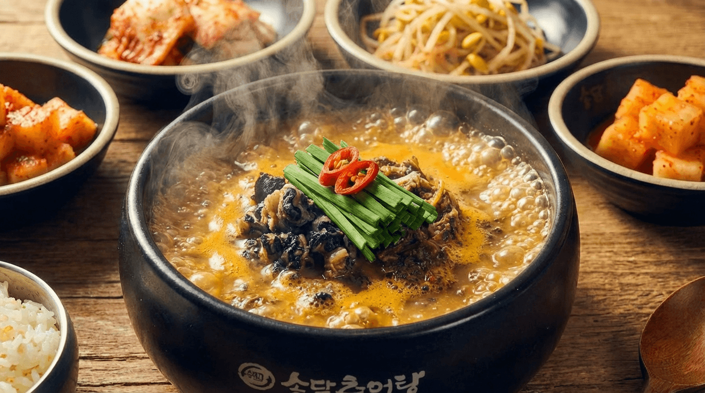 광교 우렁이추어탕 한 그릇