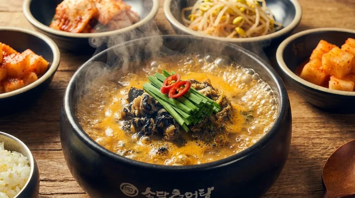 광교 우렁이추어탕 한 그릇
